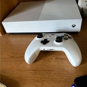Xbox One S with controller
